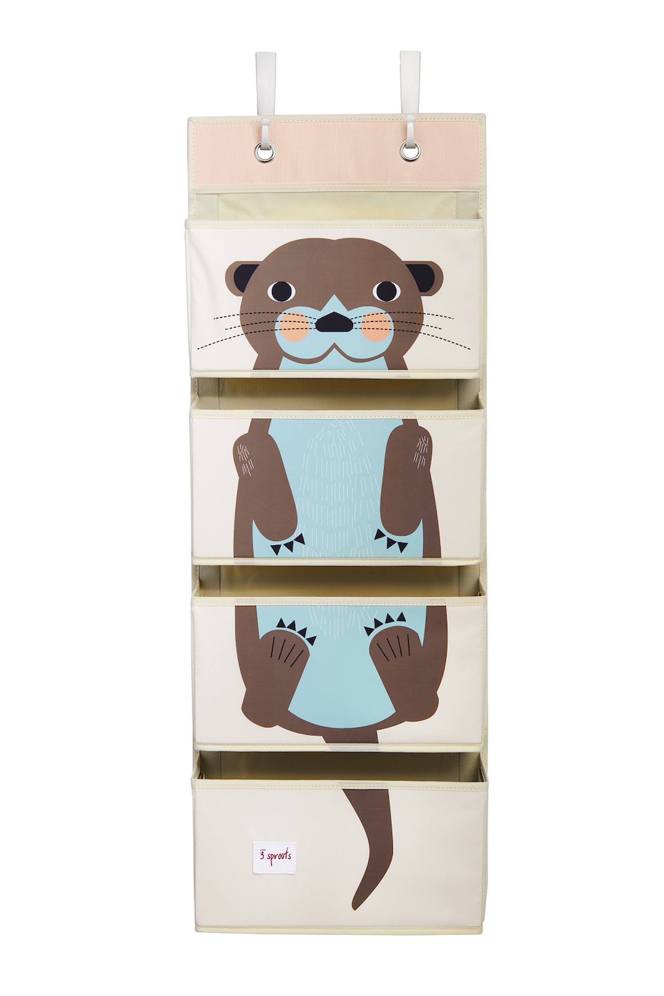 Rangement Mural Loutre Marron