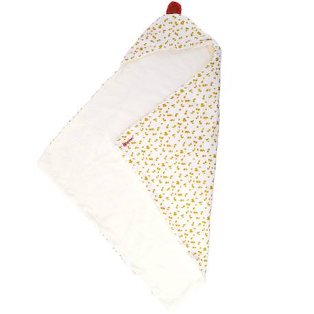 Domiva - Cape De Bain Honey Moon (75 X 75 Cm) Blanc, Jaune, Rouge