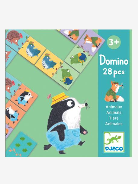 Dominos des animaux DJECO multicolore 1 - vertbaudet enfant 