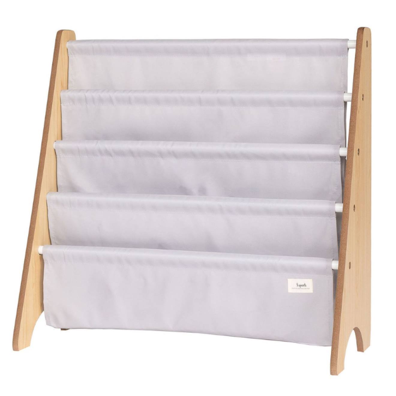 Bibliothèque Enfant Gris Clair Gris