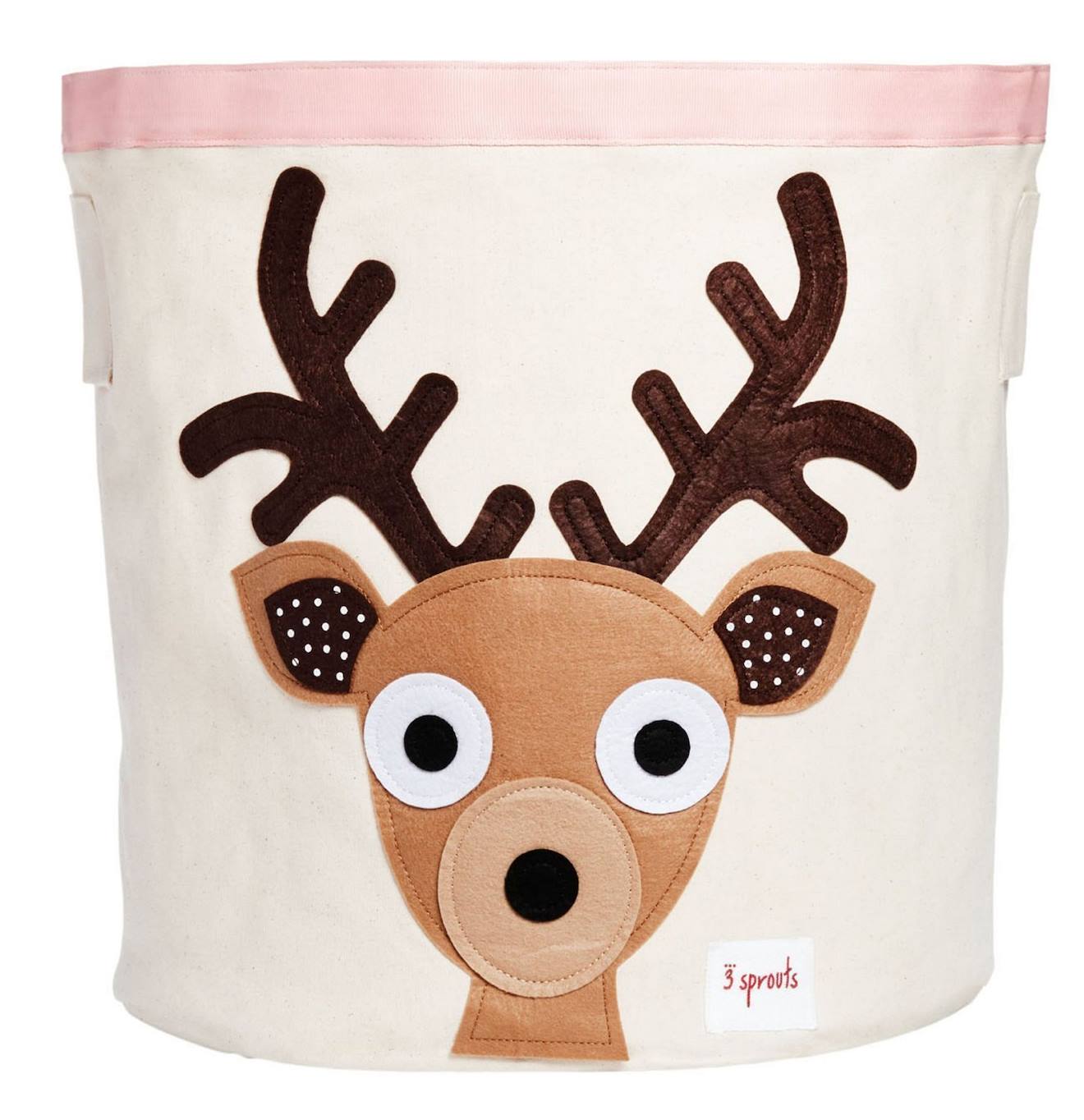 Sac À Jouets Cerf Marron