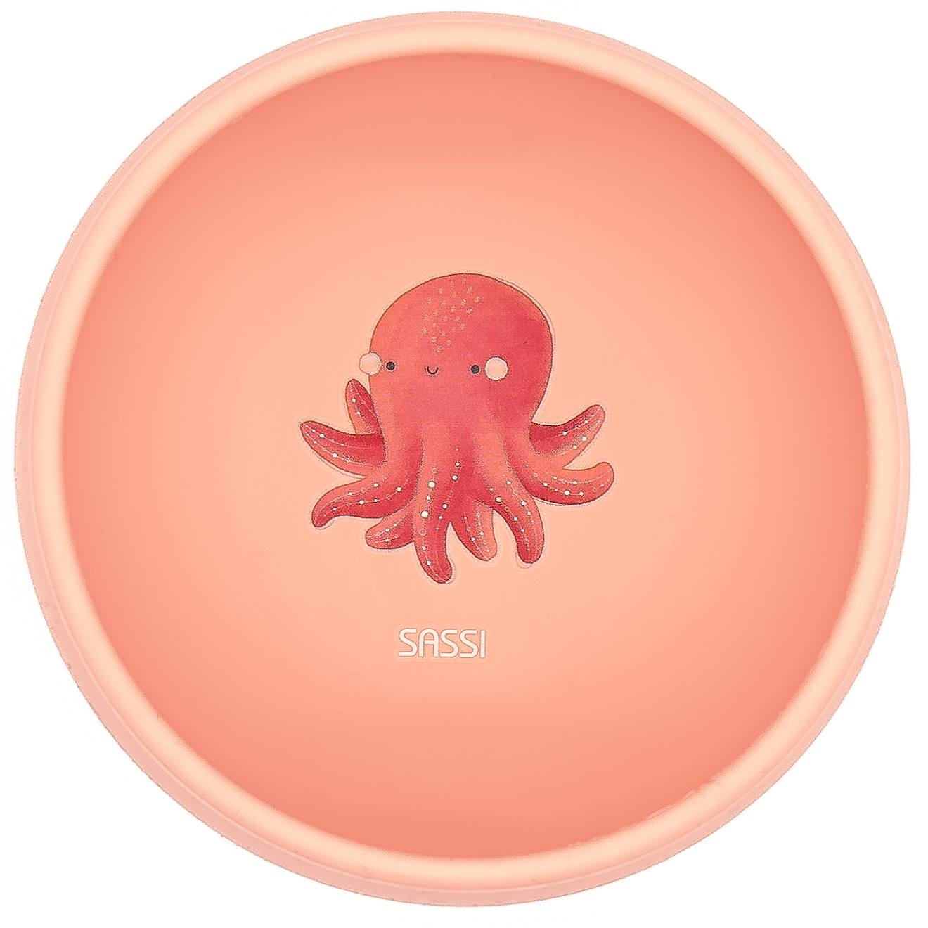 Bol En Silicone Slurpy La Pieuvre Rose