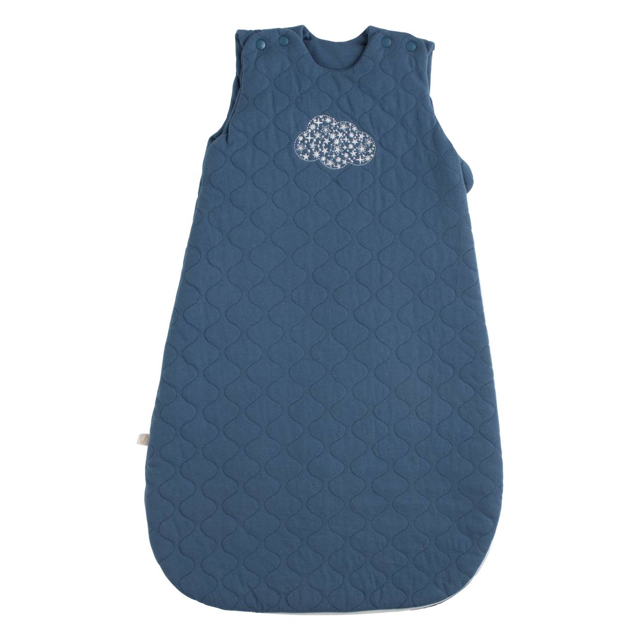 Gigoteuse Douillette Bébé En Coton Matelassé - Petit Nuage Bleu