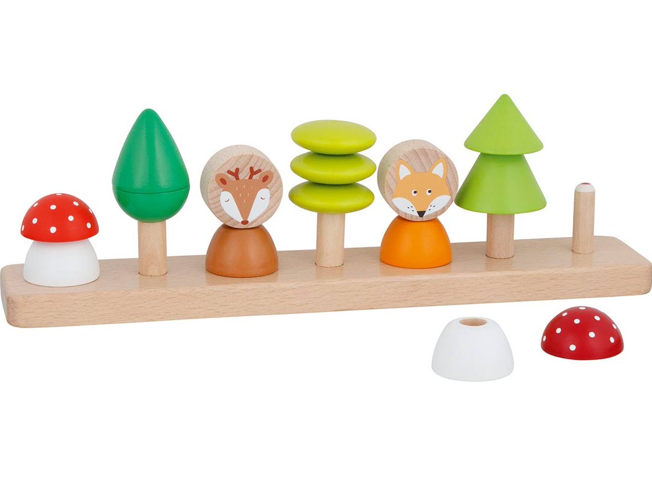 Les Amis De La Forêt À Empiler Beige