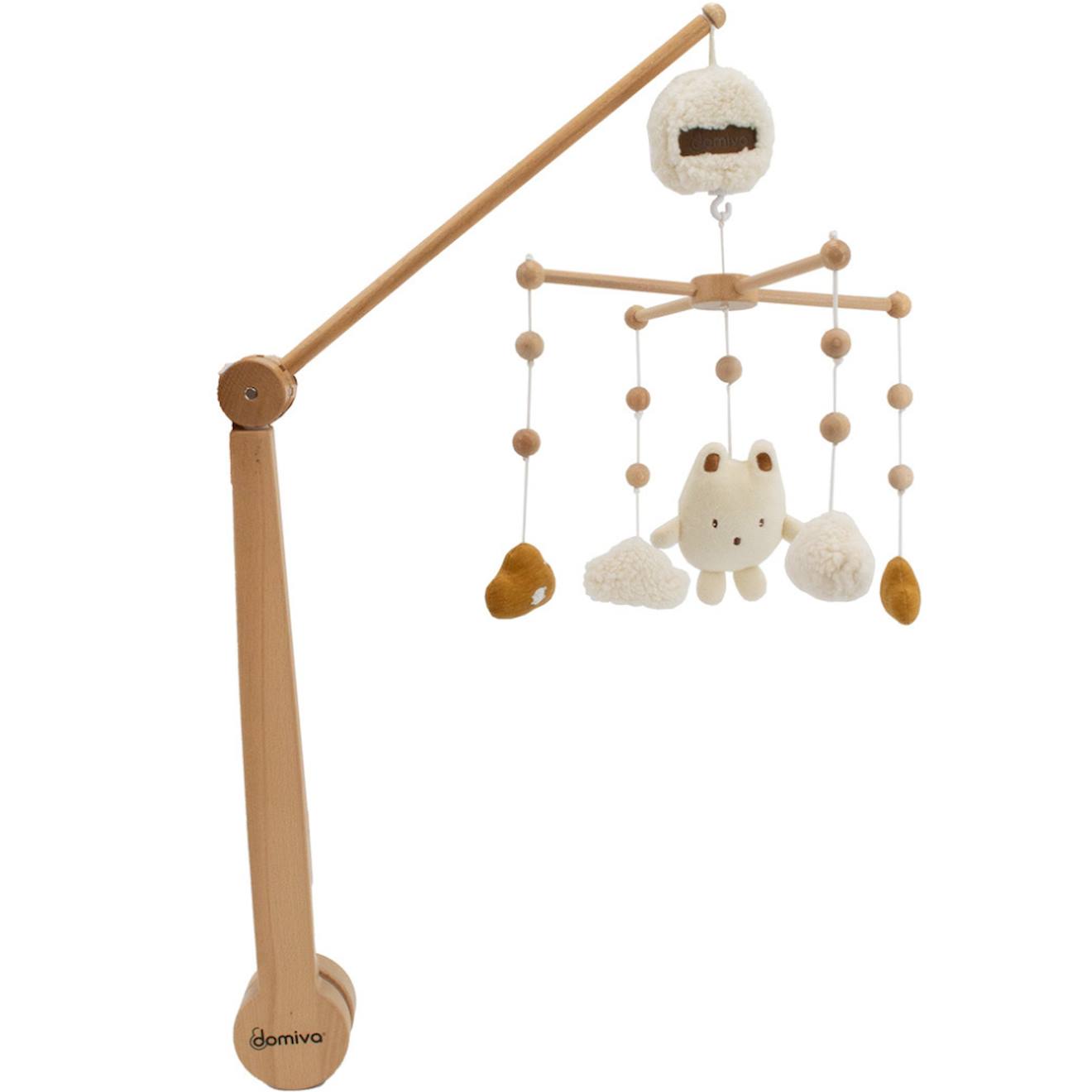 Mobile Musical Au Fil De L'eau Beige, Marron