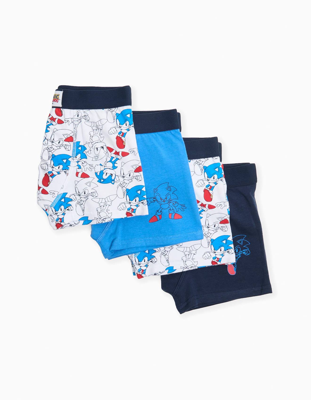 Pack 4 Boxers Sonic Multicolore