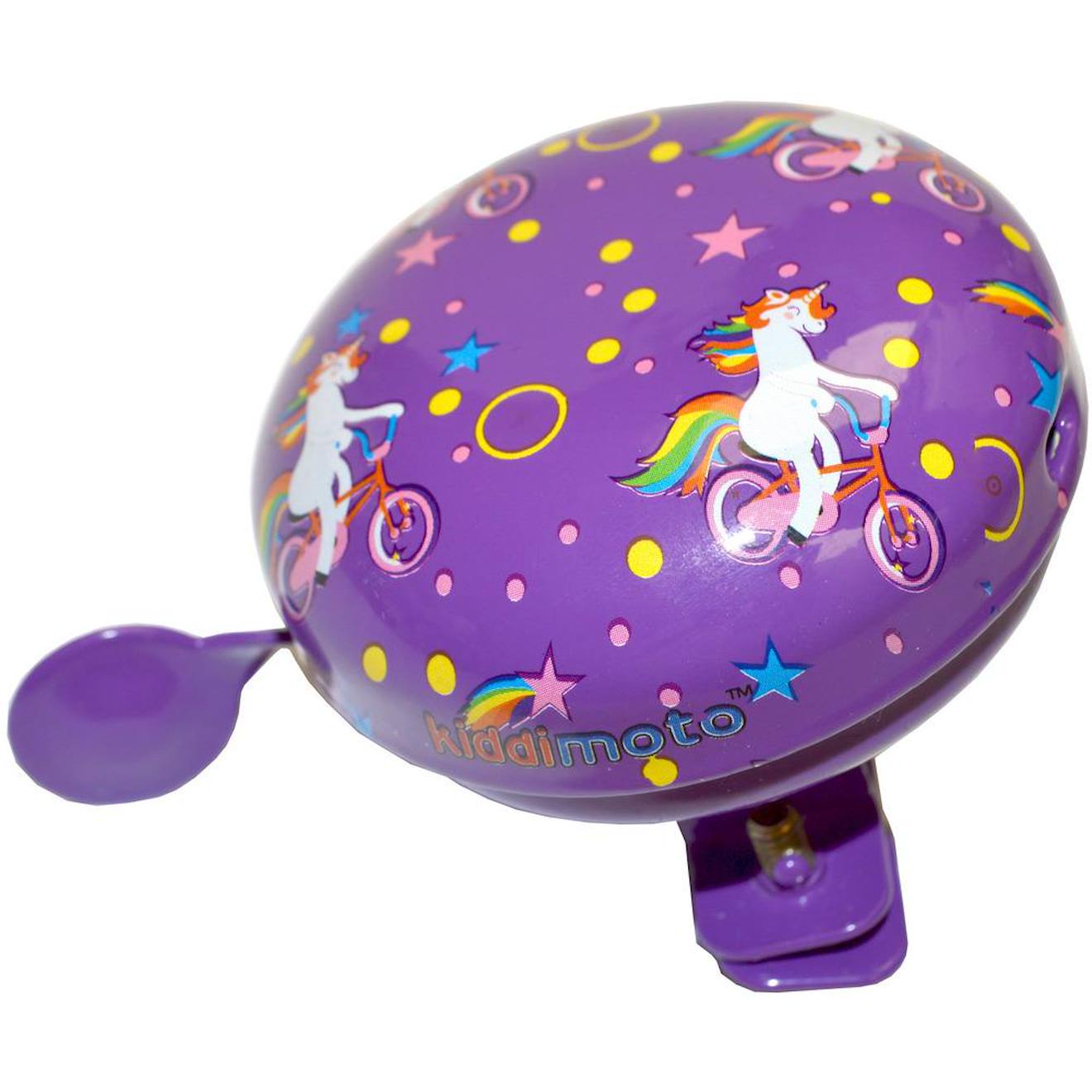 Sonnette Vélo Licorne Violet