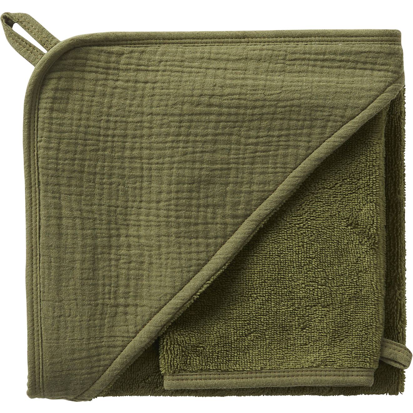 Cape De Bain Bambou Gant Caramel Forest 70 X 70 Cm Vert 34 €