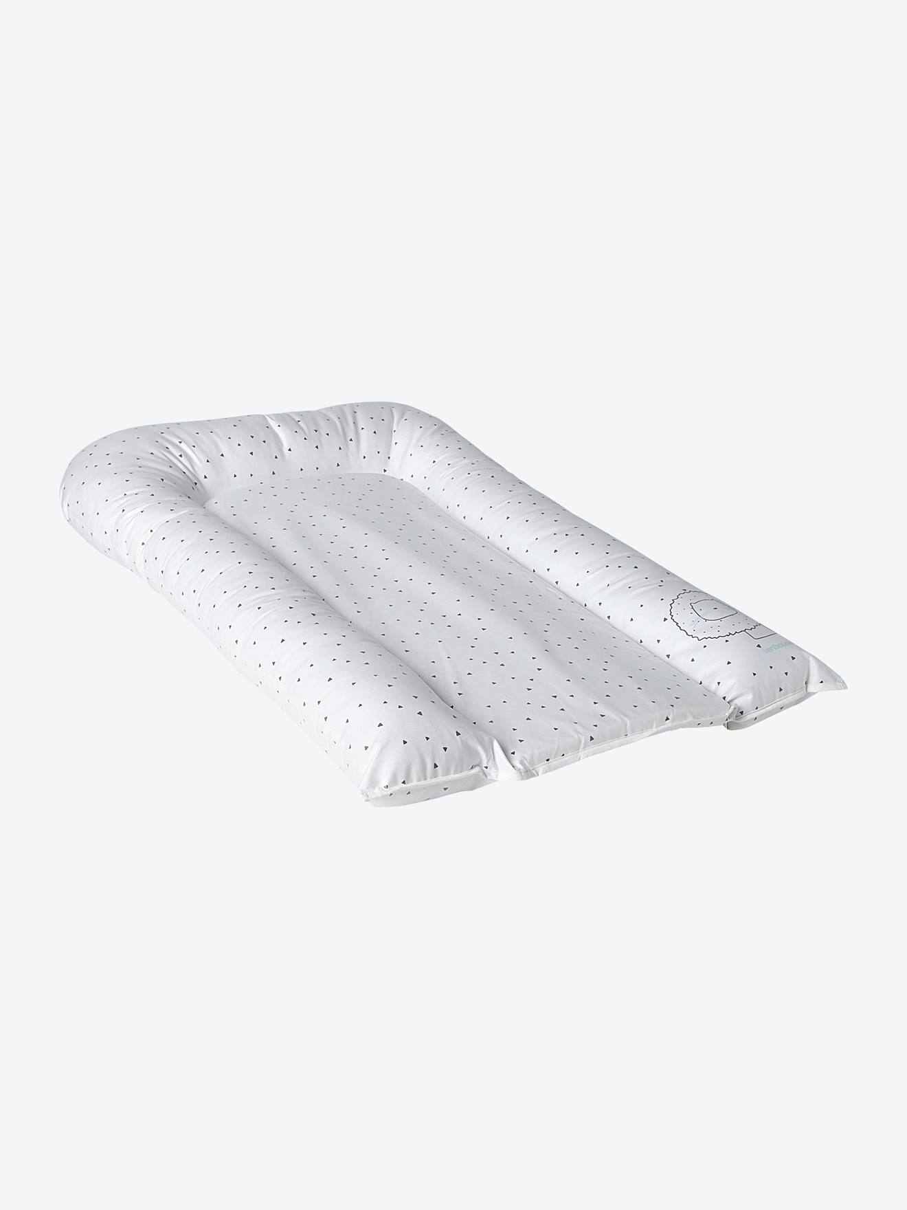 Matelas à langer Lionceau blanc imprimé (Vertbaudet) - Image 2