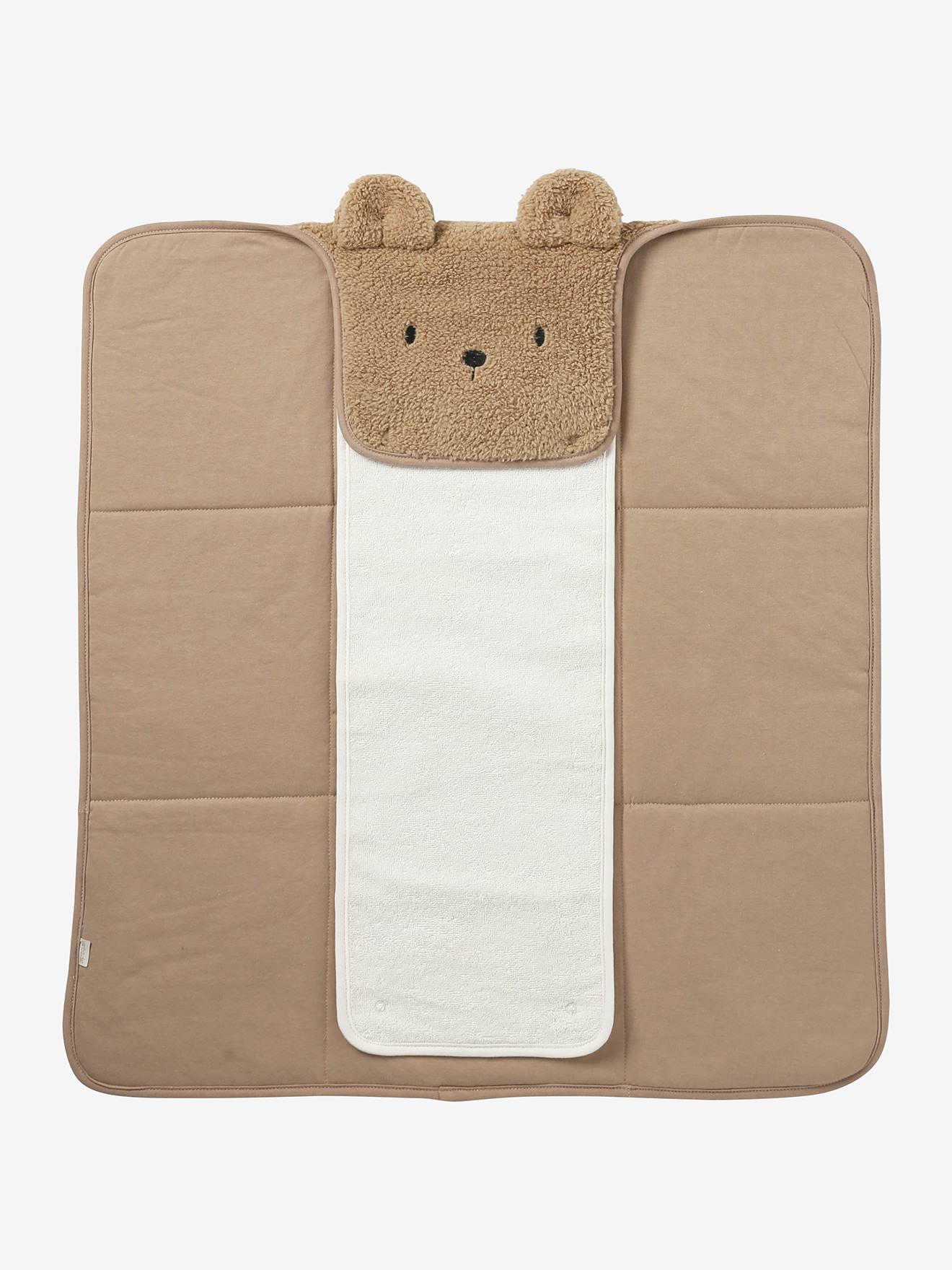 Tapis à langer de voyage ourson (Vertbaudet) - Image 1