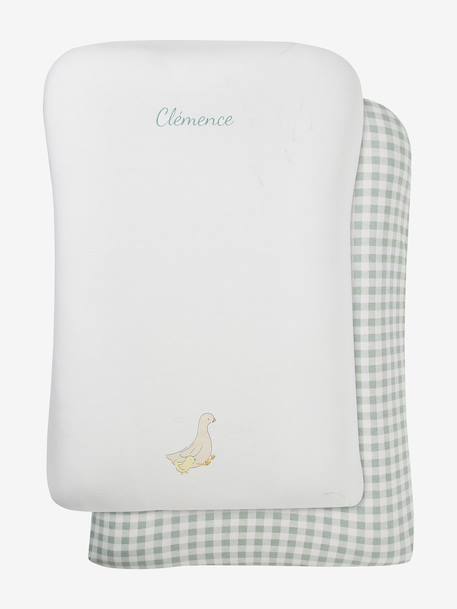 Vertbaudet - Lot de 2 housses matelas à langer OIE oies