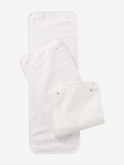 Puériculture-Matelas, accessoires de lange-Lot de 2 serviettes de rechange pour tapis à langer nomade