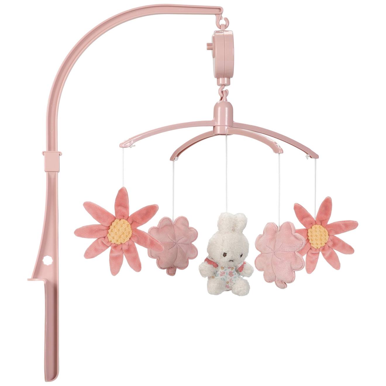 Mobile Musical Little Farm Rose, Beige, Bois