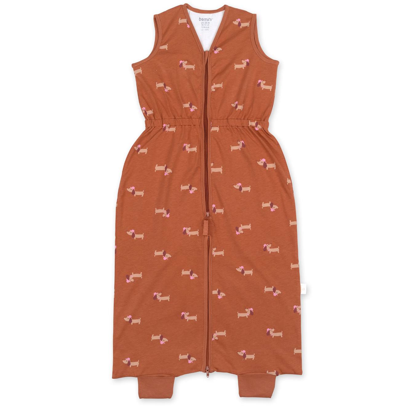 Gigoteuse Jambes Séparables Été - Tog 0.5 Jersey Print Wouff Noisette