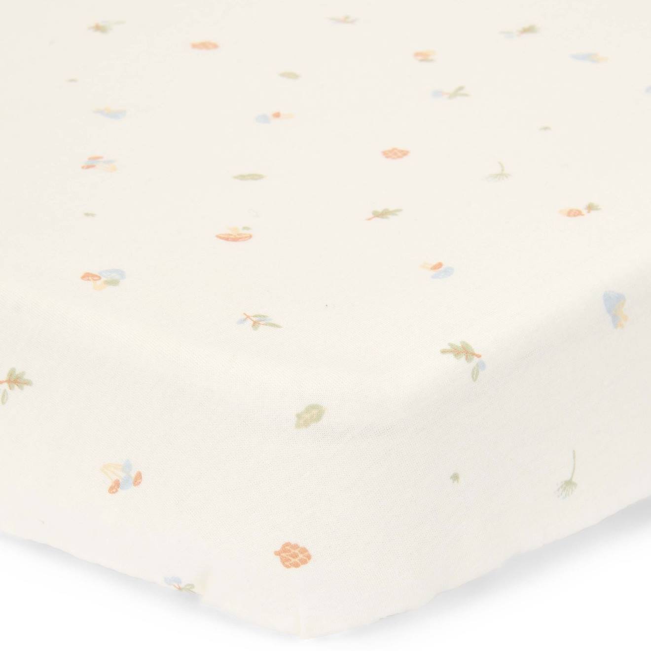 Drap Housse Forest Treasures (70 X 140-150 Cm) Blanc, Bleu Drap Housse Forest Treasures (70 X 140-150 Cm) Blanc, Bleu
