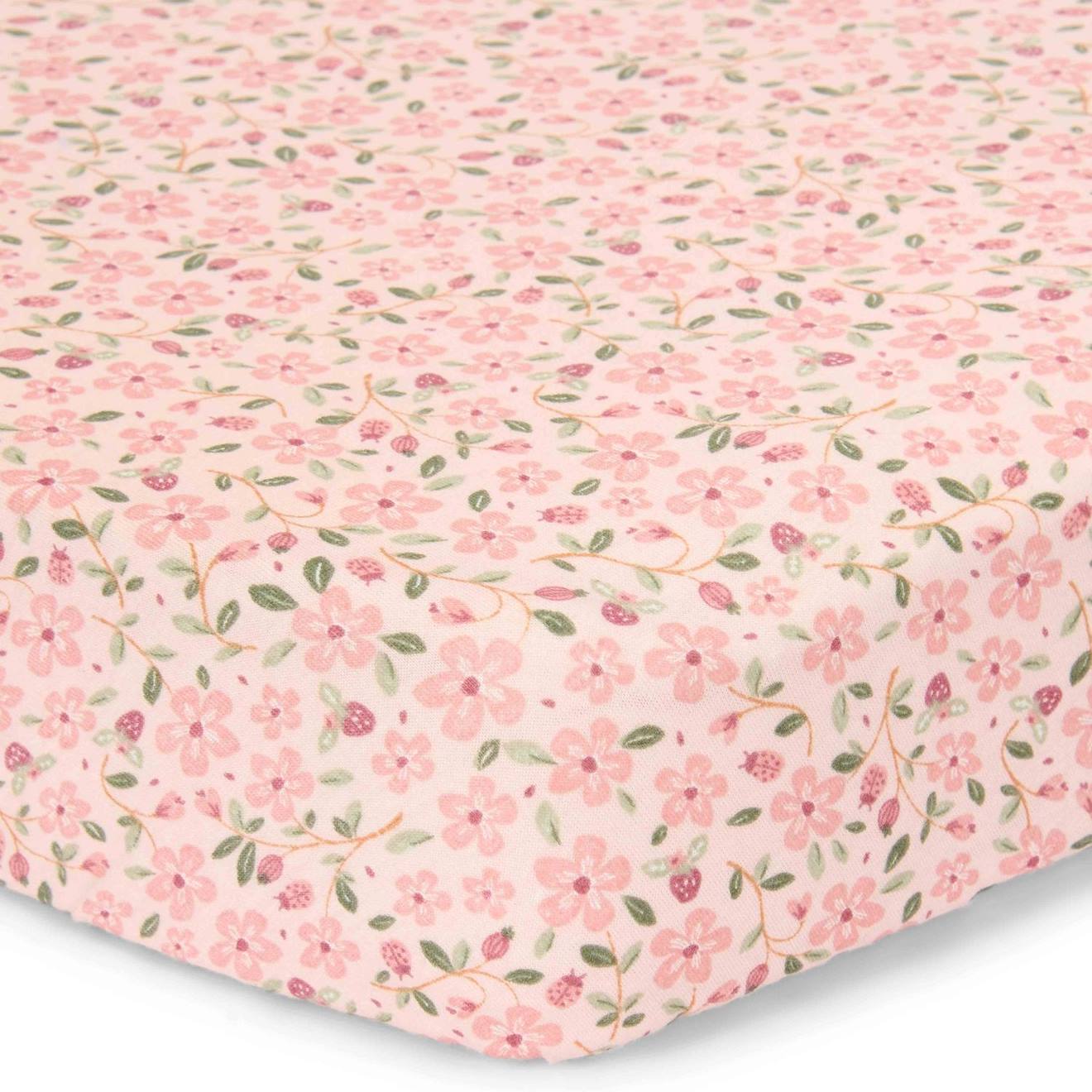 Drap Housse Forest Treasures (70 X 140-150 Cm) Rose Drap Housse Forest Treasures (70 X 140-150 Cm) Rose