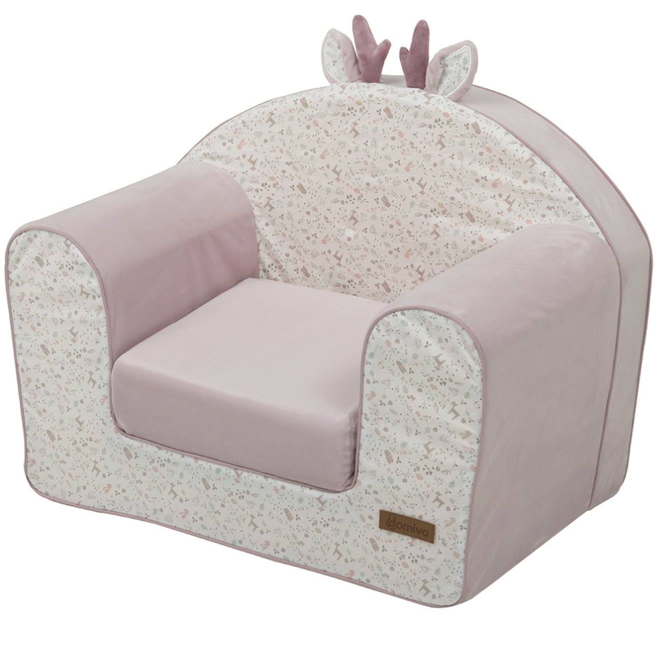Fauteuil Club Convertible Rose Pâle