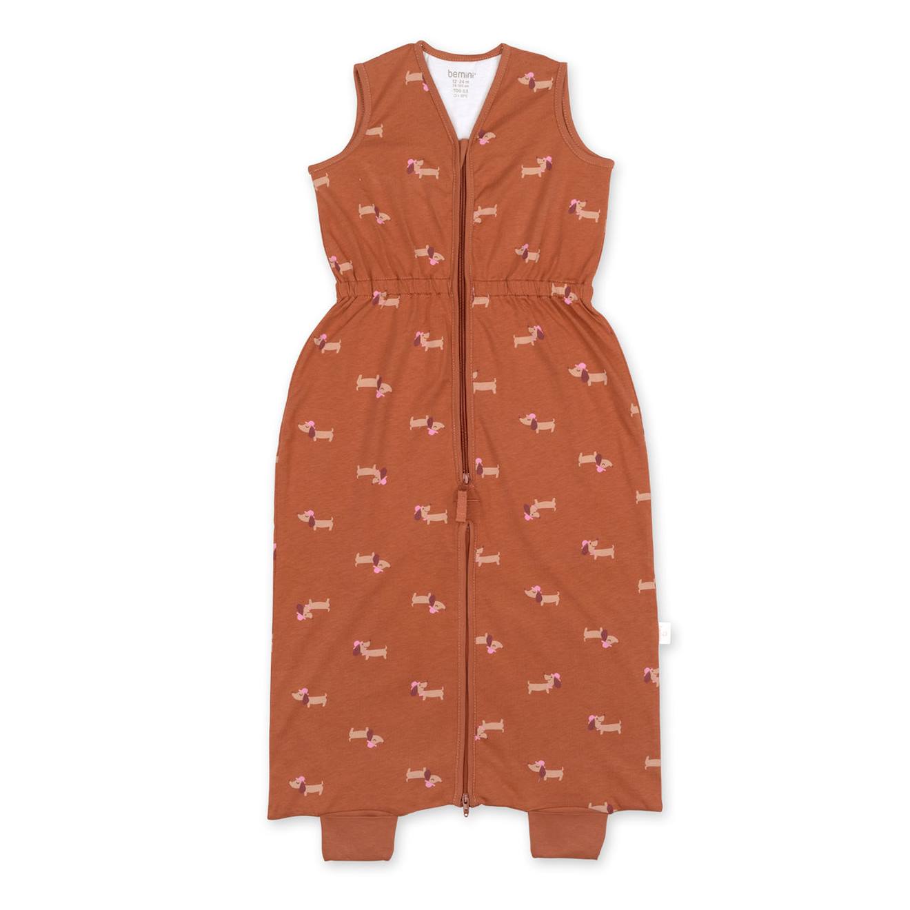 Gigoteuse Jambes Séparables Été - Tog 0.5 Jersey Print Wouff Noisette