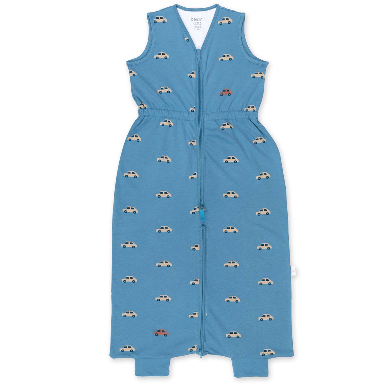 Gigoteuse Jambes Séparables Été - Tog 0.5 Jersey Print Mario Turquoise