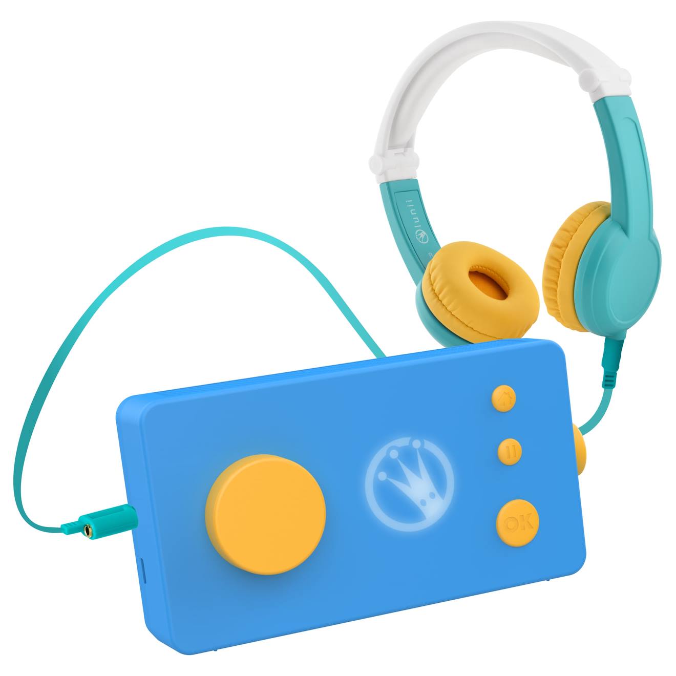 Pack De Voyage Ma Fabrique À Histoires Et Casque Audio Bleu