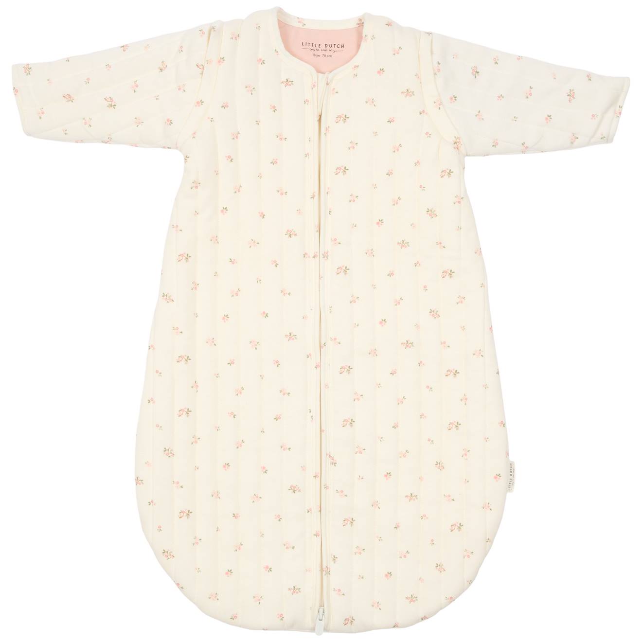 Gigoteuse Chaude Blueberry Leaves Tog 2,5 Blanc, Rose