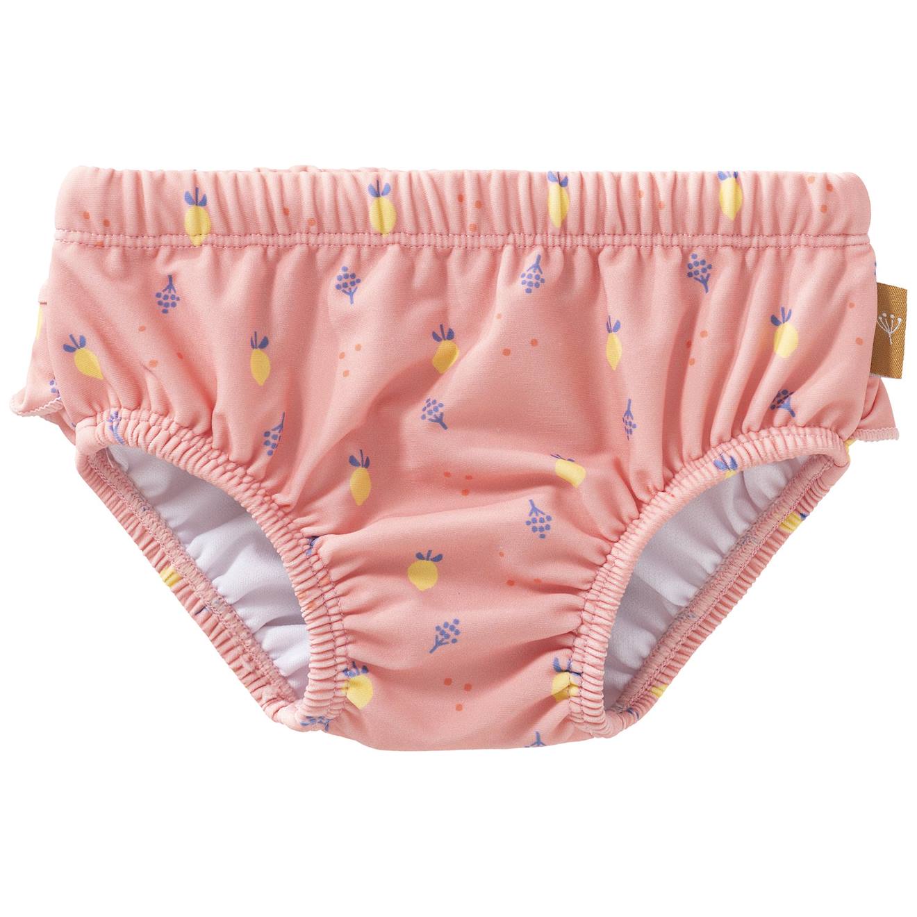 Culotte De Bain Anti-uv Flamingo (6-12 Mois) Rose, Jaune, Bleu