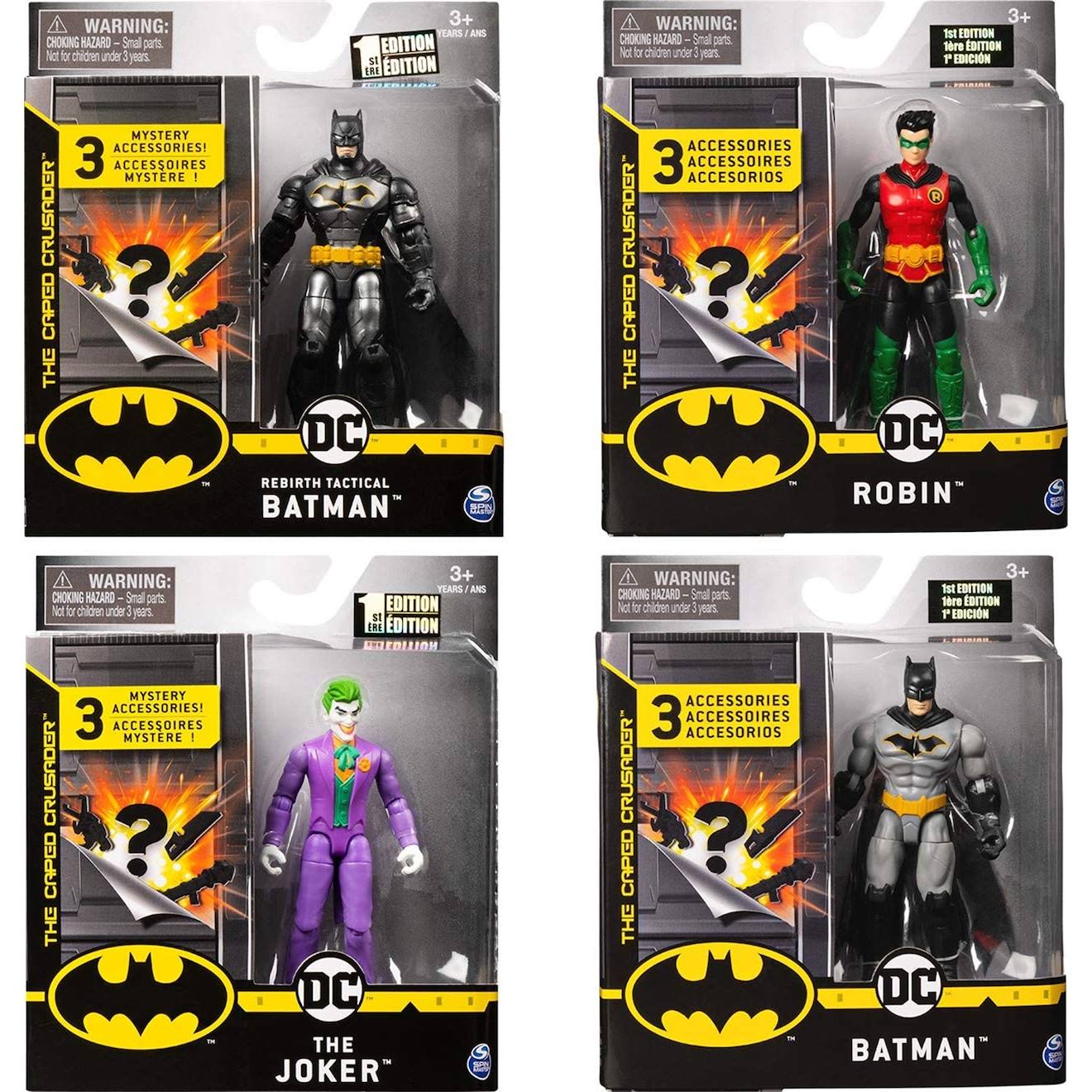 Bat Batman Figurines 10 Cm Modèles Aléatoires Multicolore