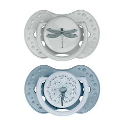 Puériculture-Repas-Lot de 2 sucettes dynamique lovi botanic
