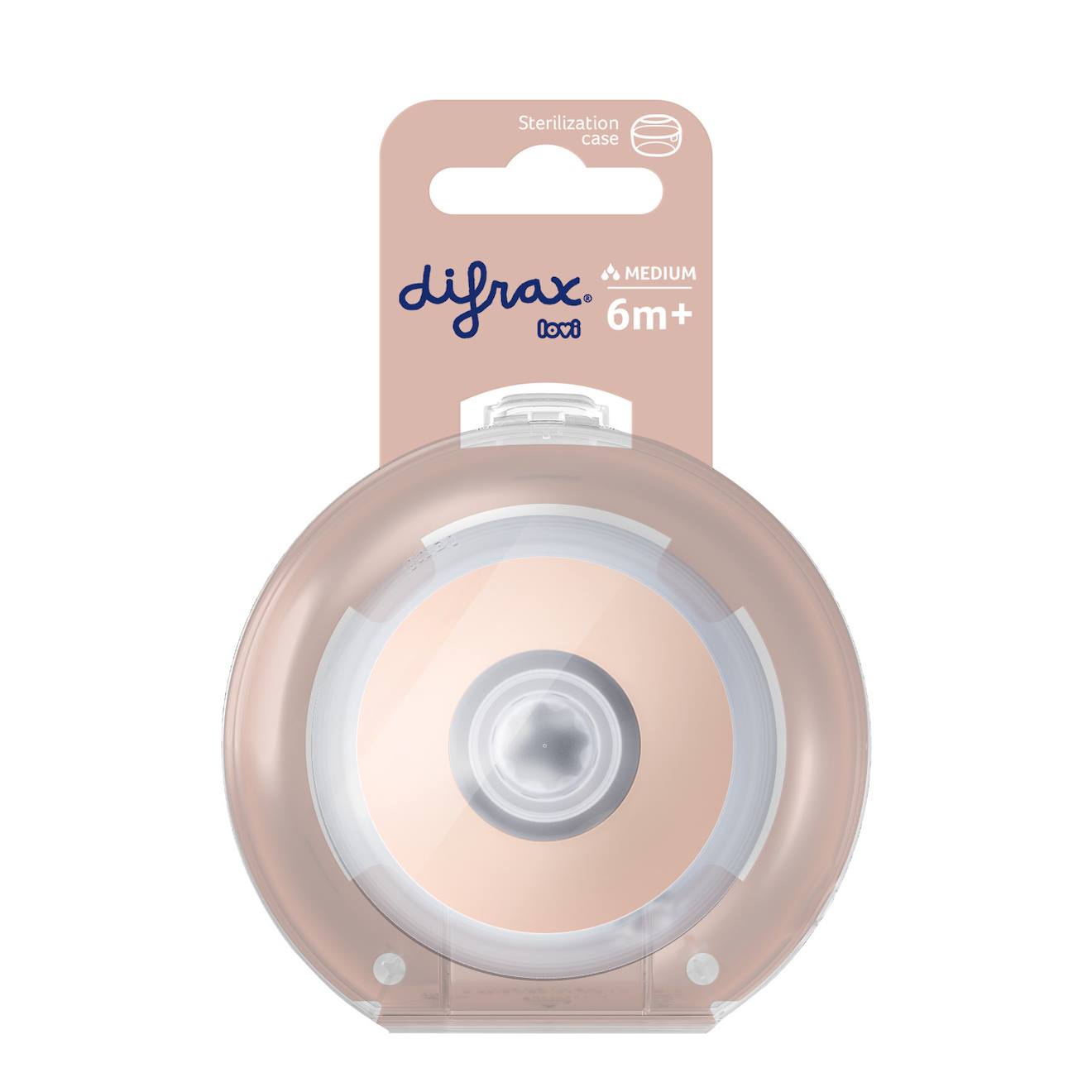 Lovi Tétine Dynamique Mammafeel Transparent