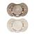 Lot de 2 sucettes dynamique lovi harmony Beige+Gris 1 - vertbaudet enfant 