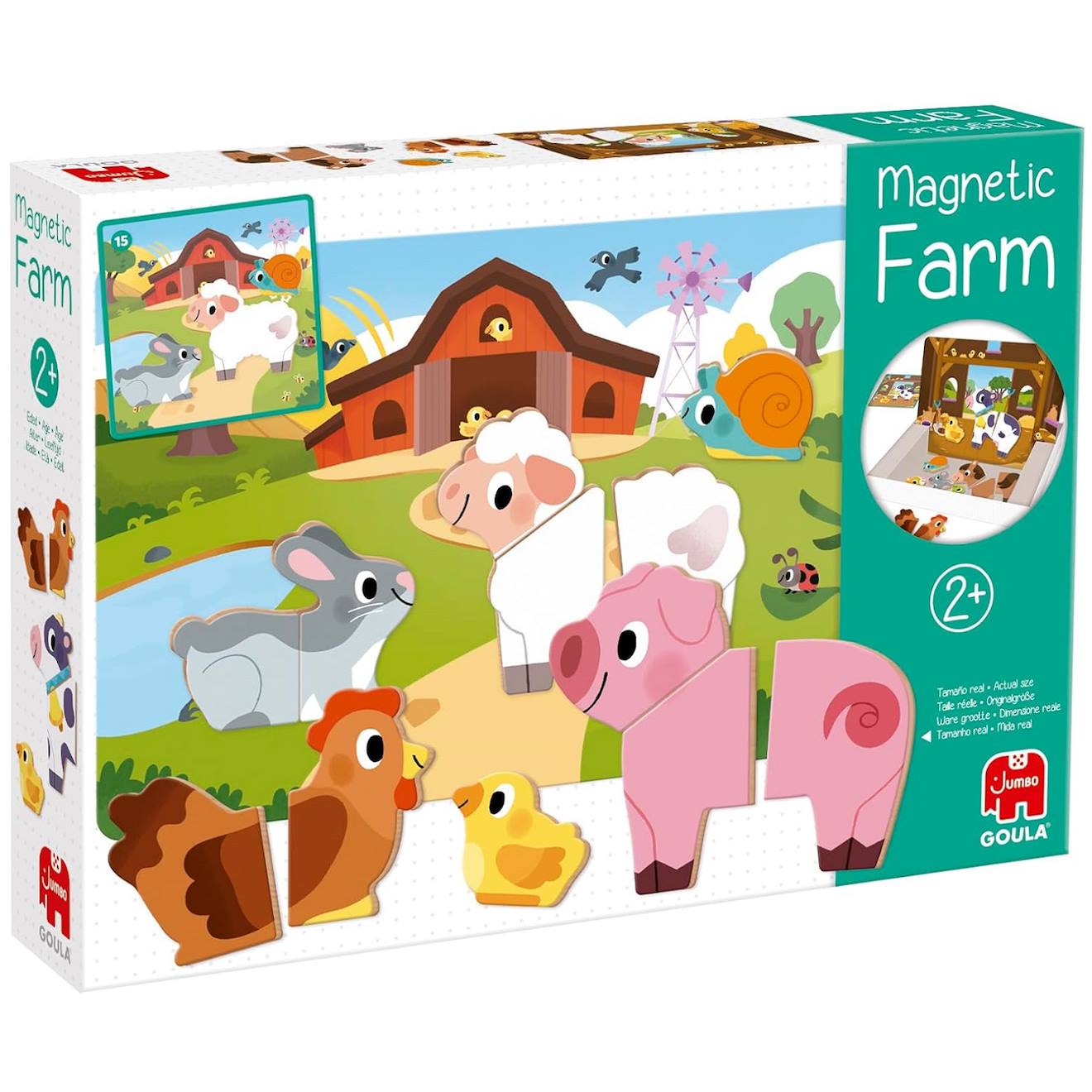Ferme Magnétique Blanc