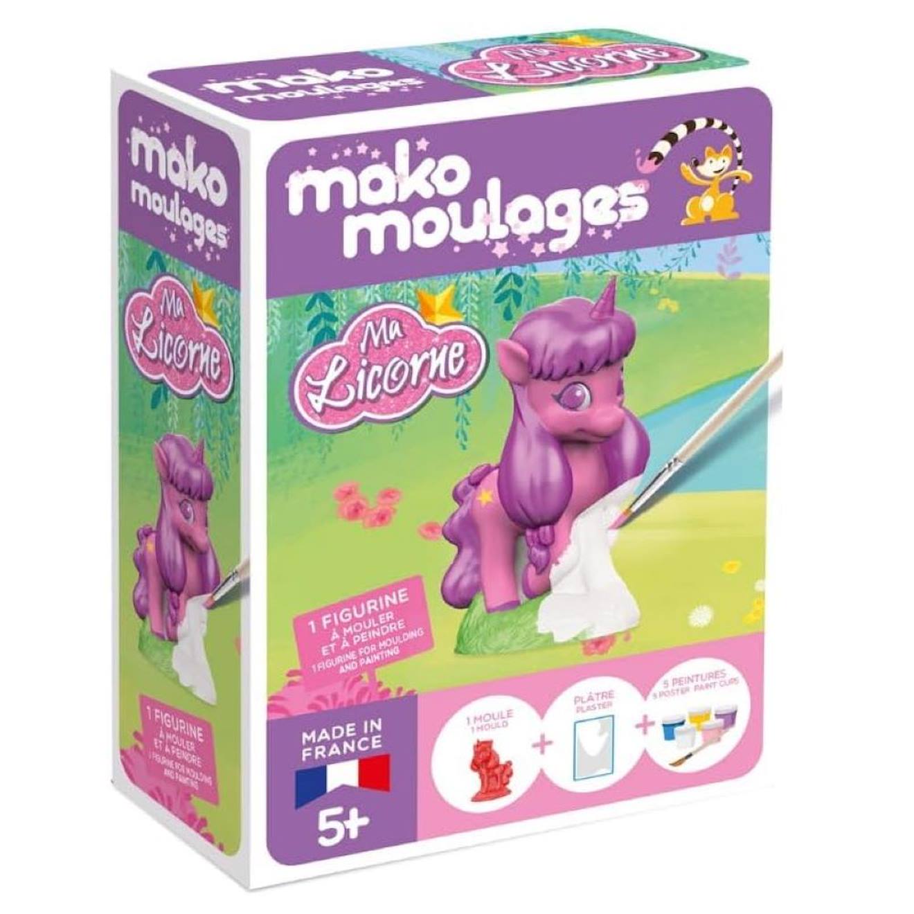 Coffret Moulage Ma Licorne Étoile Blanc