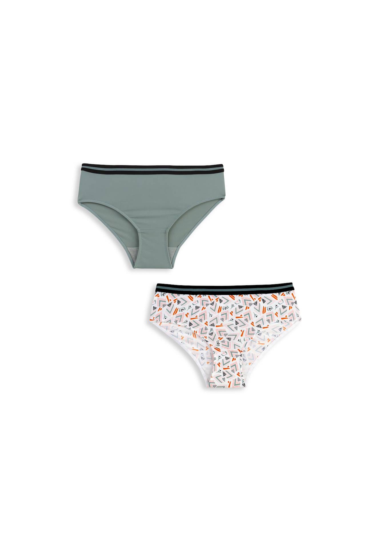 Lot De 2 Culottes Fille Soriya Kaki