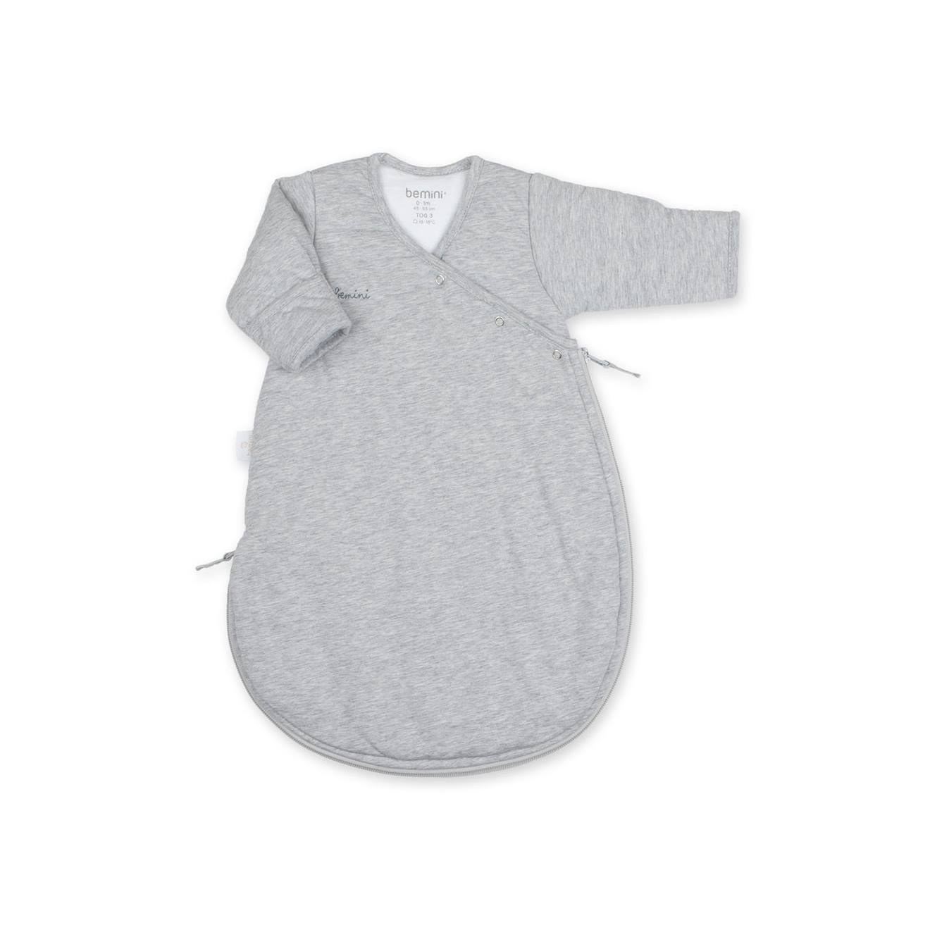 Gigoteuse Avec Moufles Hiver - Tog 3 Pady Jersey - Jersey Mix Grey