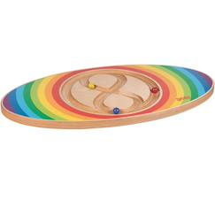 Planche d'équilibre en bois labirinto  - vertbaudet enfant