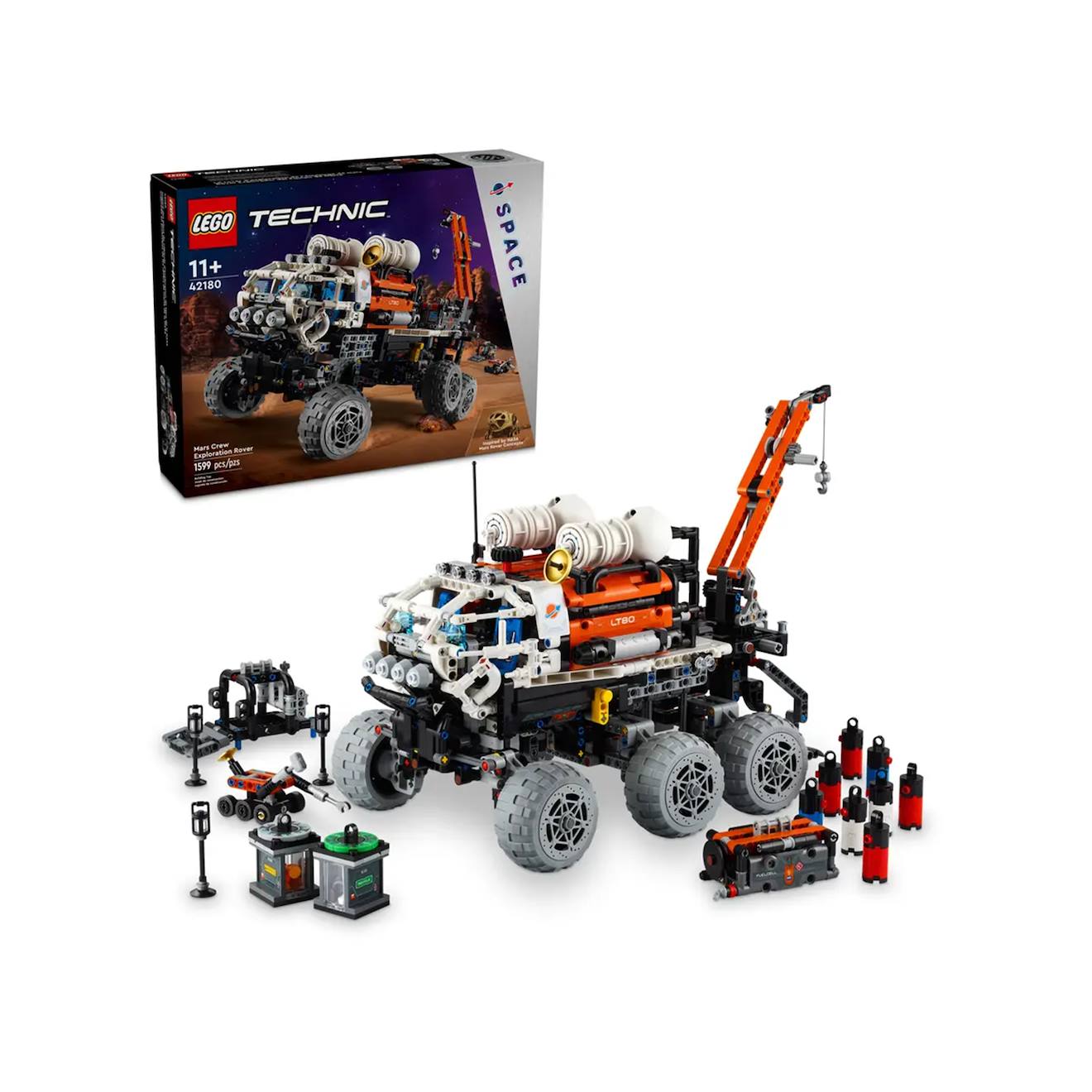 Technic Rover D'exploration Habité Sur Mars 42180 Multicolore