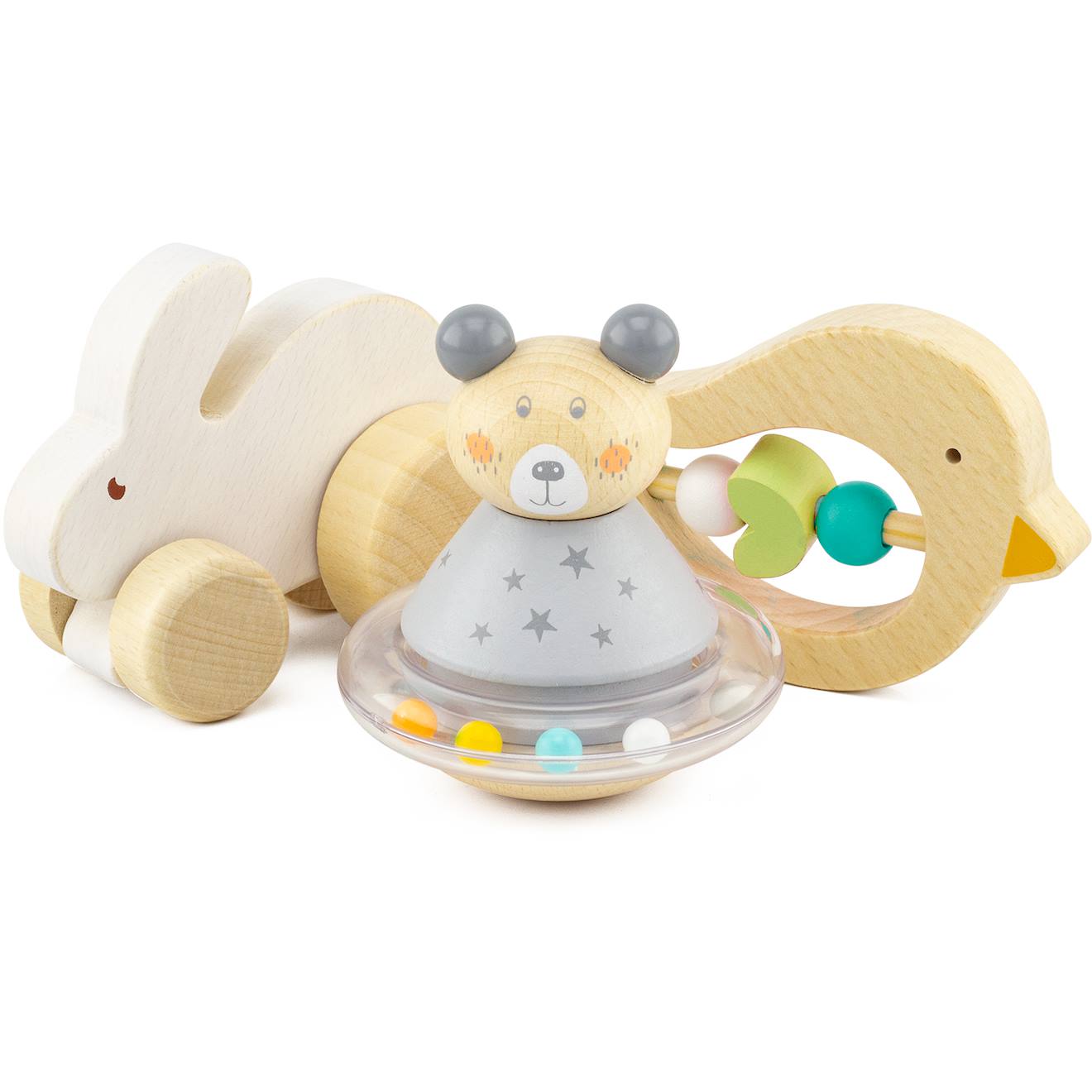 Set De Jouets Premier Âge Beige
