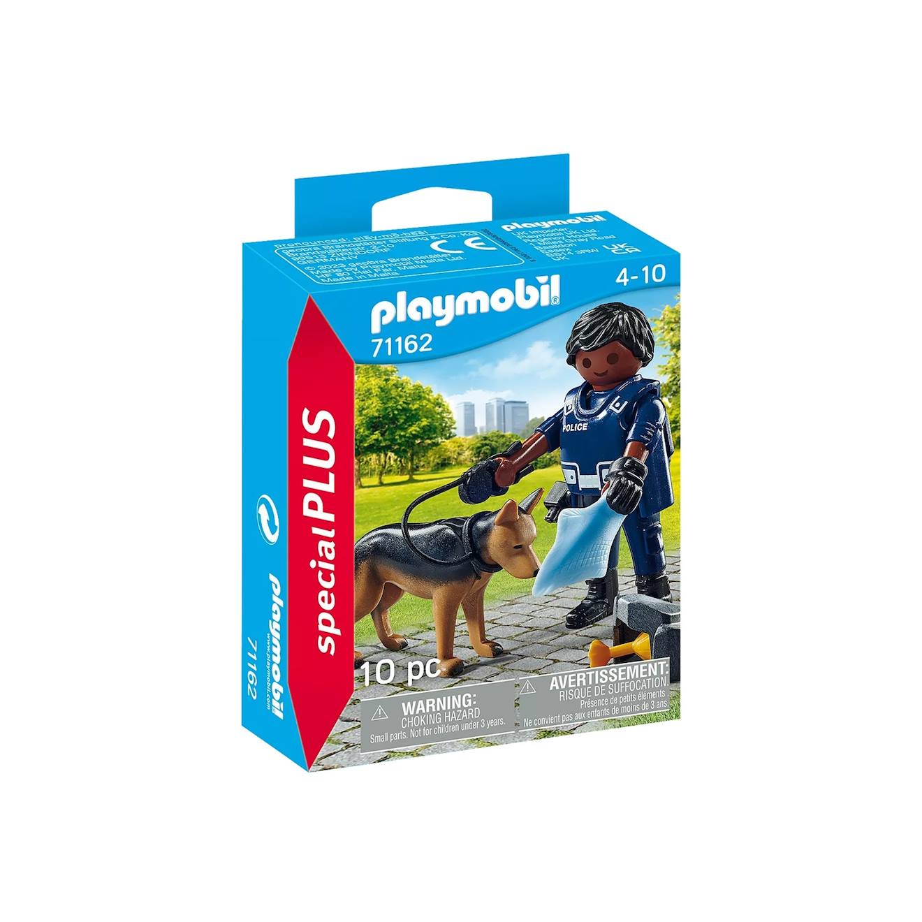 Special Plus Policier Avec Chien De Recherche 71162 Multicolore