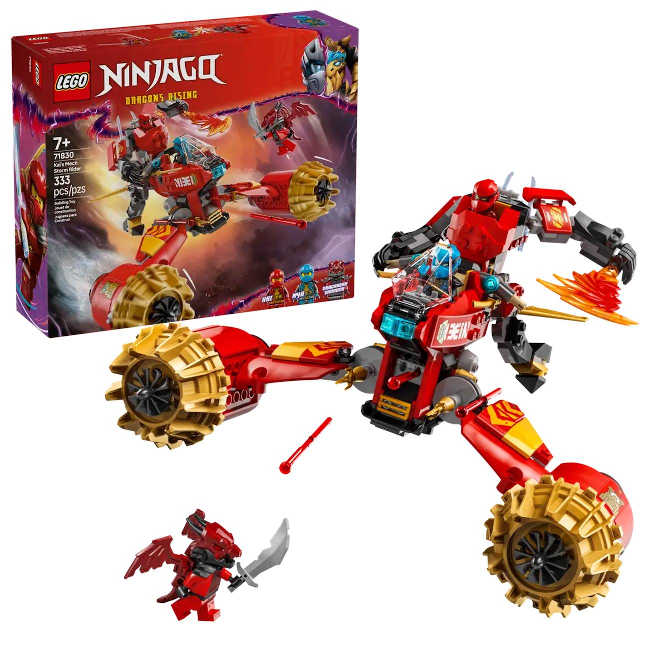La Moto Tempête Du Robot De Kai 71830 Multicolore