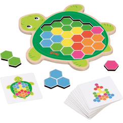 Jouet-Puzzle tortue rosy