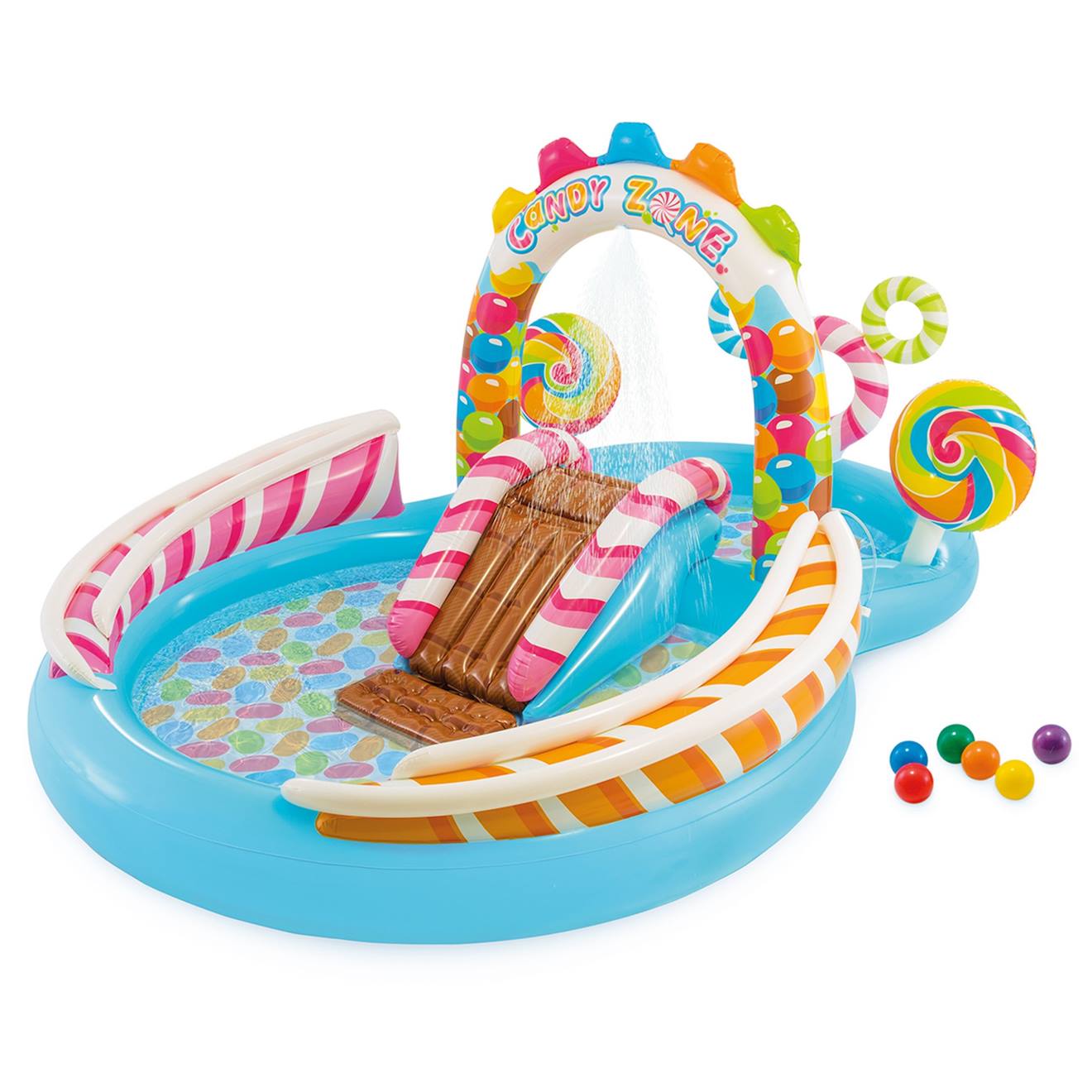 Centre De Jeux Aquatiques Candy Zone Multicolore