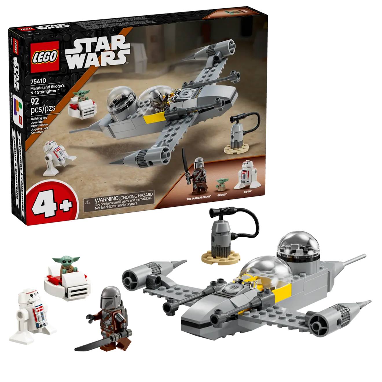 Star Wars Le Chasseur N-1 De Mando Et Grogu 75410 Multicolor