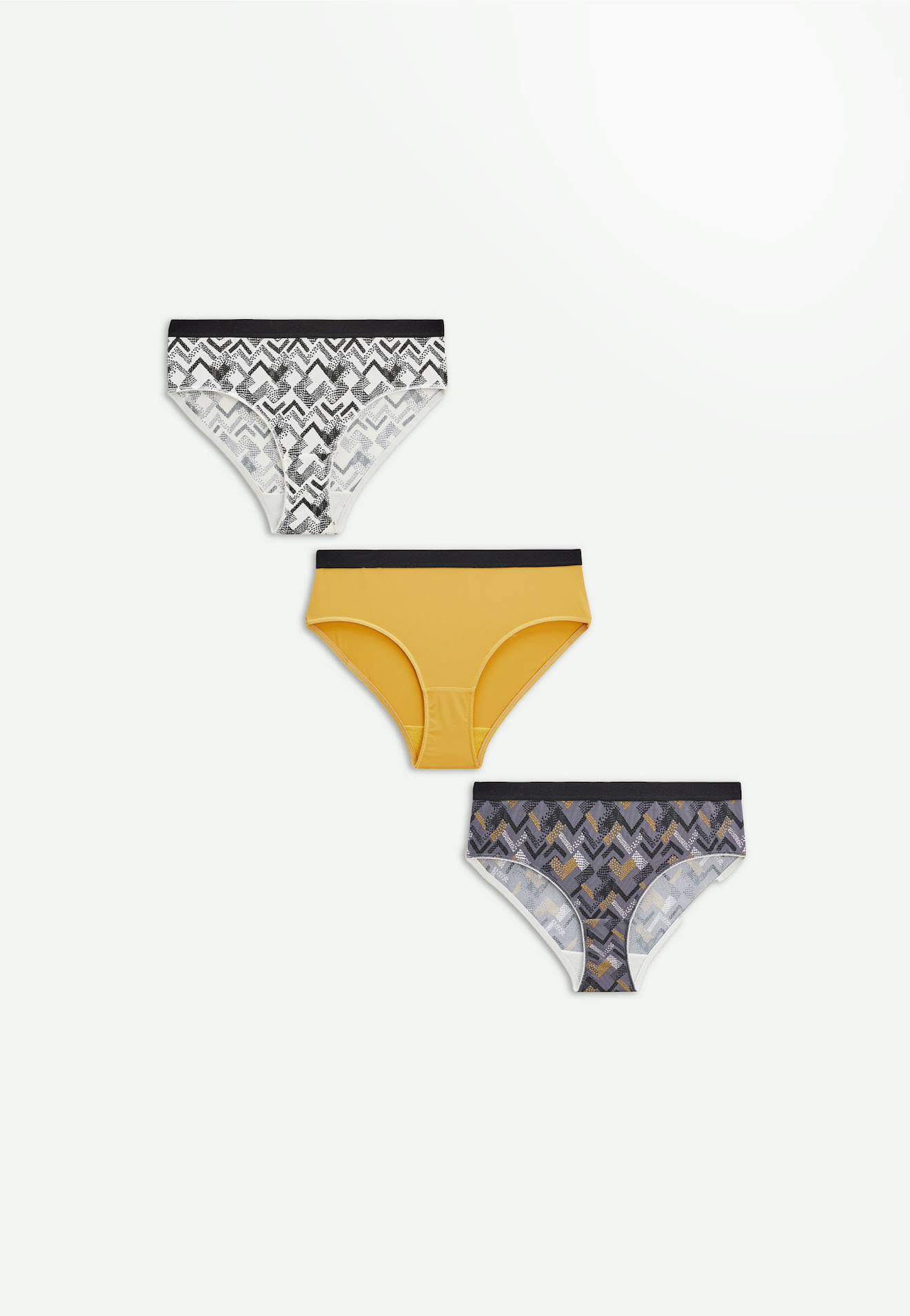 Lot De 3 Culottes Fille Tanny Jaune