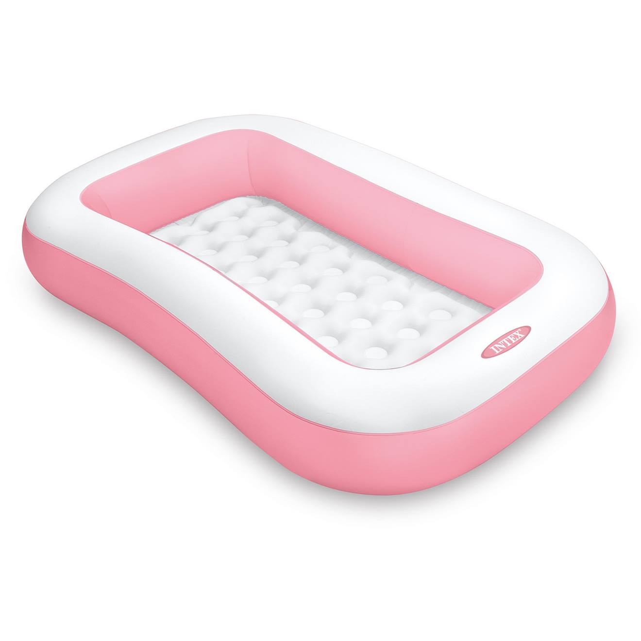Piscinette Rectangulaire Givrée Rose Rose