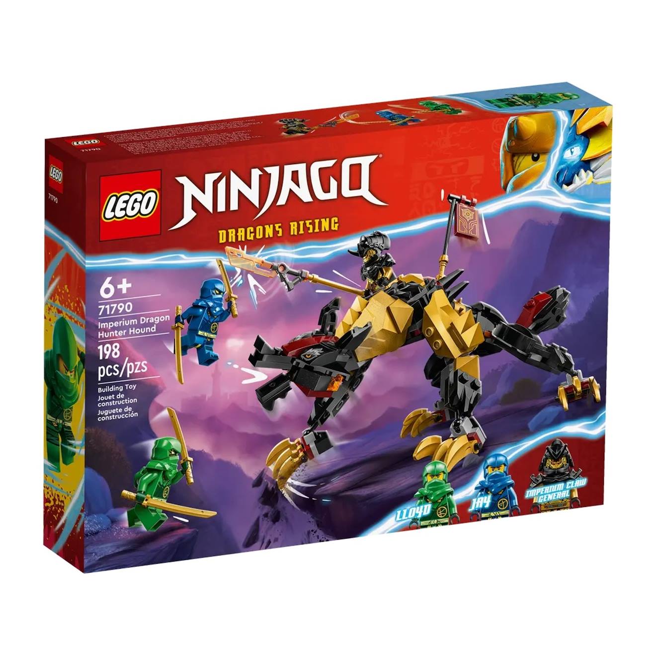 Ninjago Le Chien De Combat Dragon Imperium 71790 Multicolore