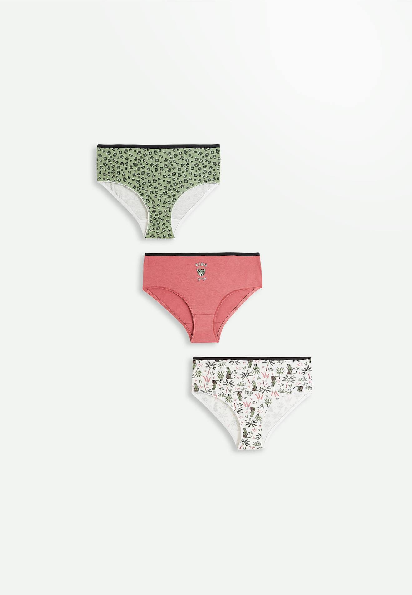 Lot De 3 Culottes Fille Rio Multicolore
