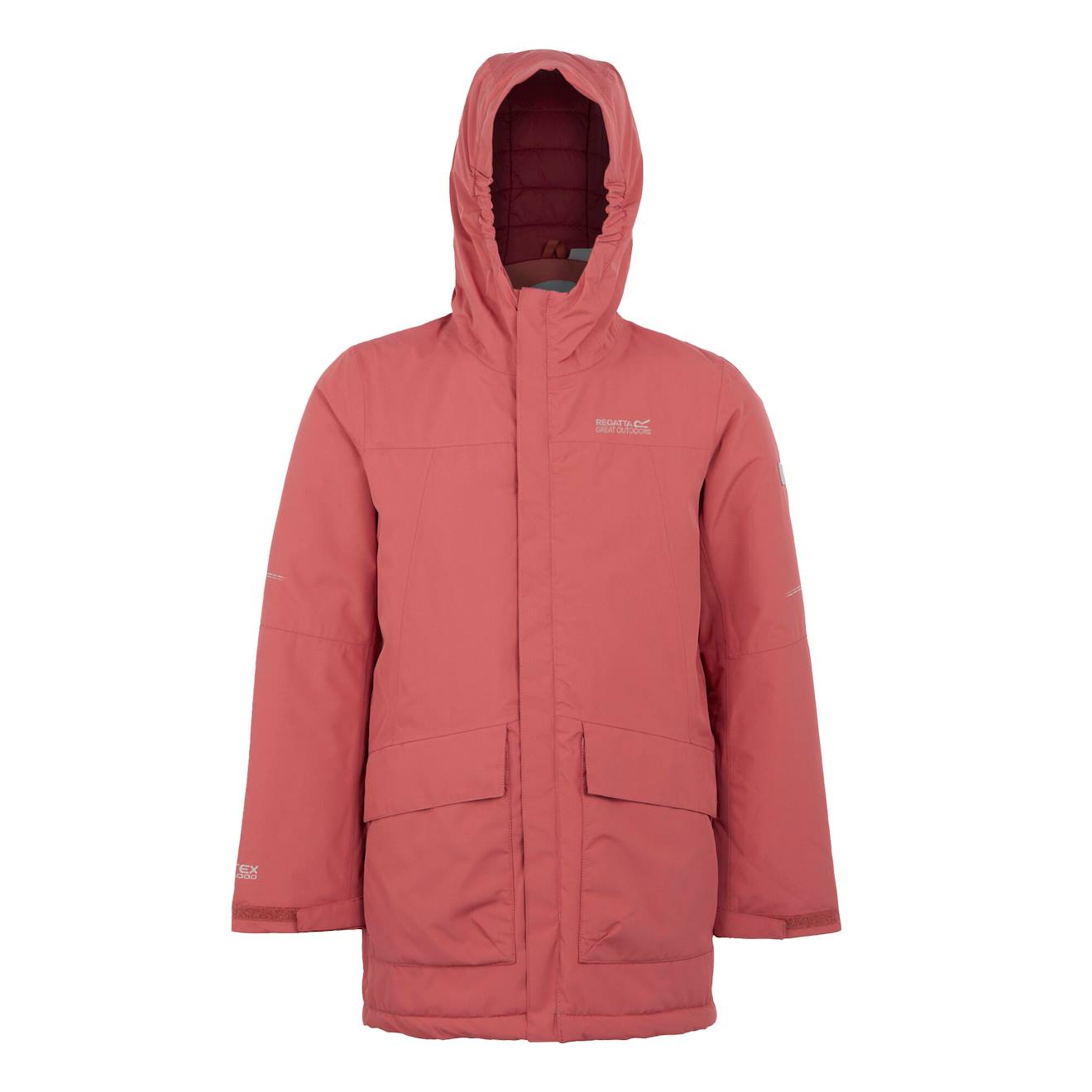 Blouson De Ski Polyester Farbank Rouge Clair / Rouge Foncé