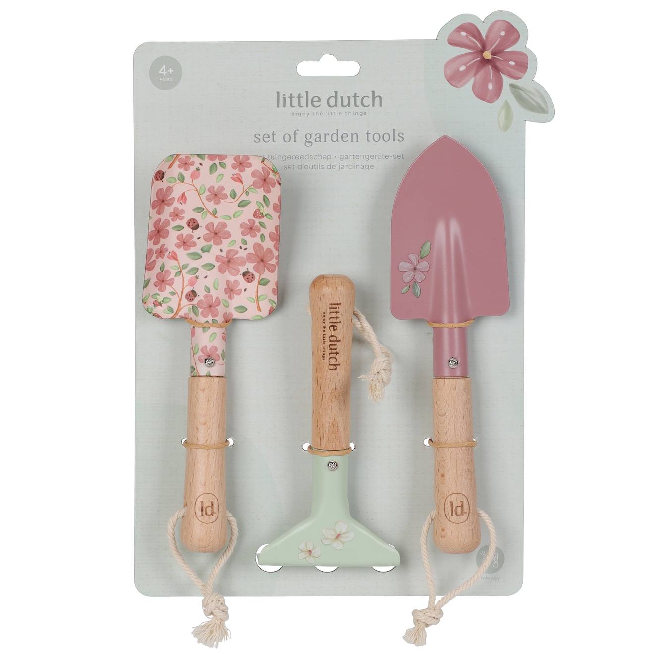 Outils De Jardin Rose