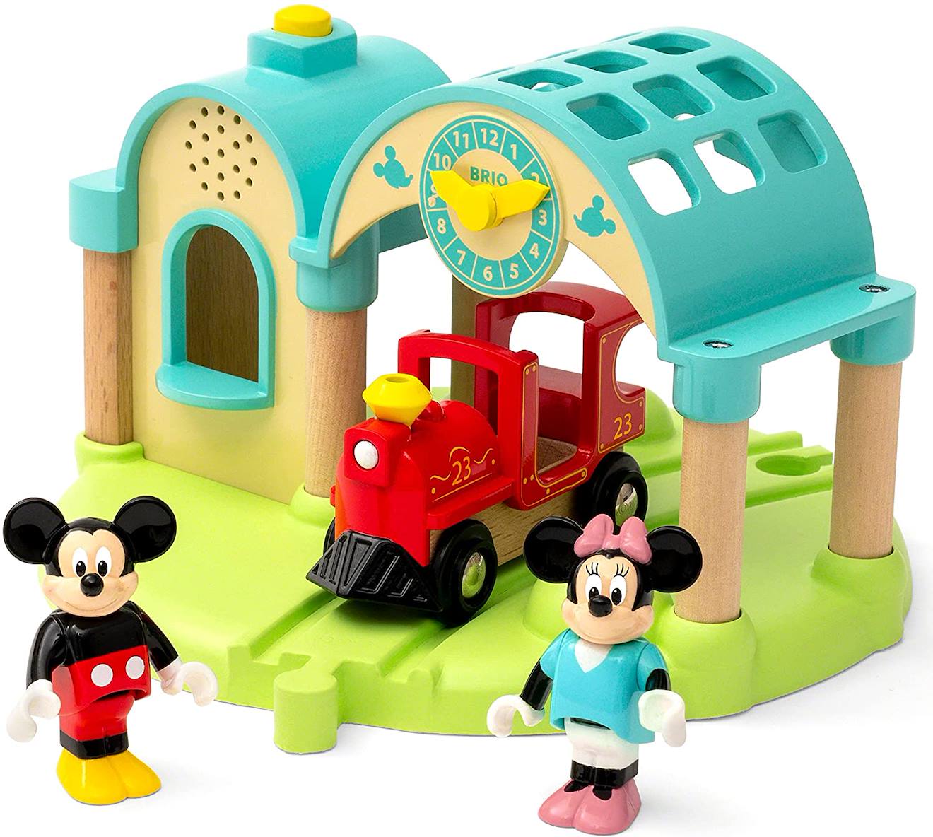 Gare À Enregistreur Vocal Mickey Mouse Jaune