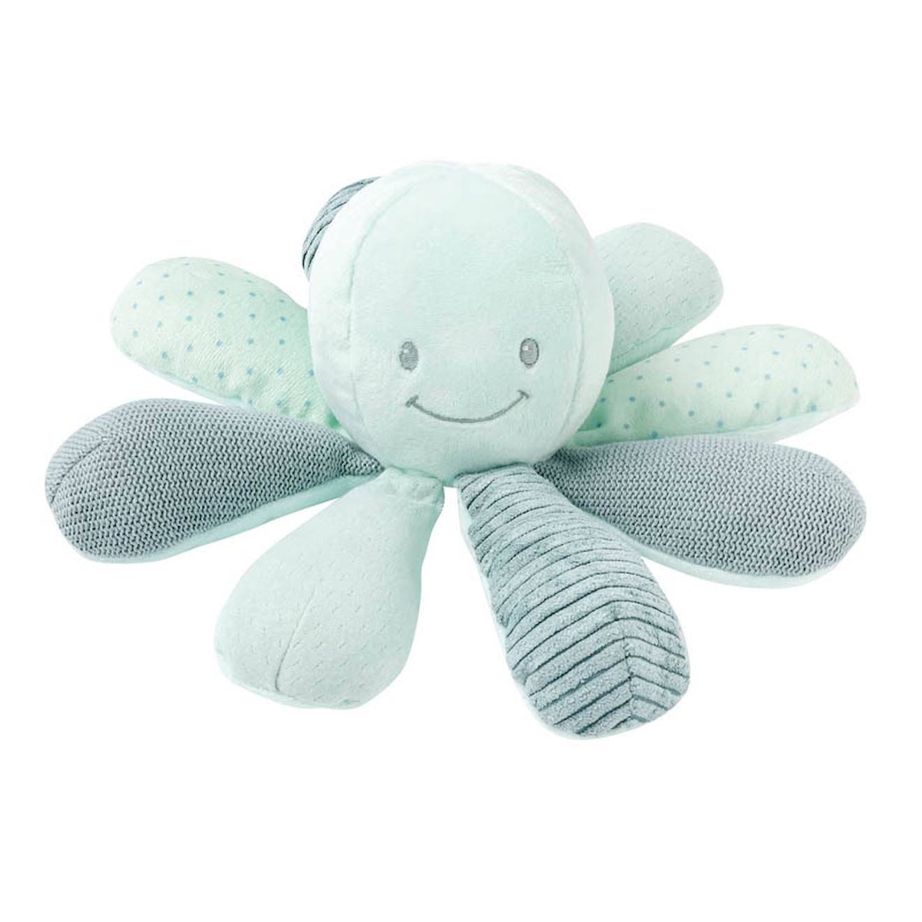 Peluche D'activités Pieuvre Vert